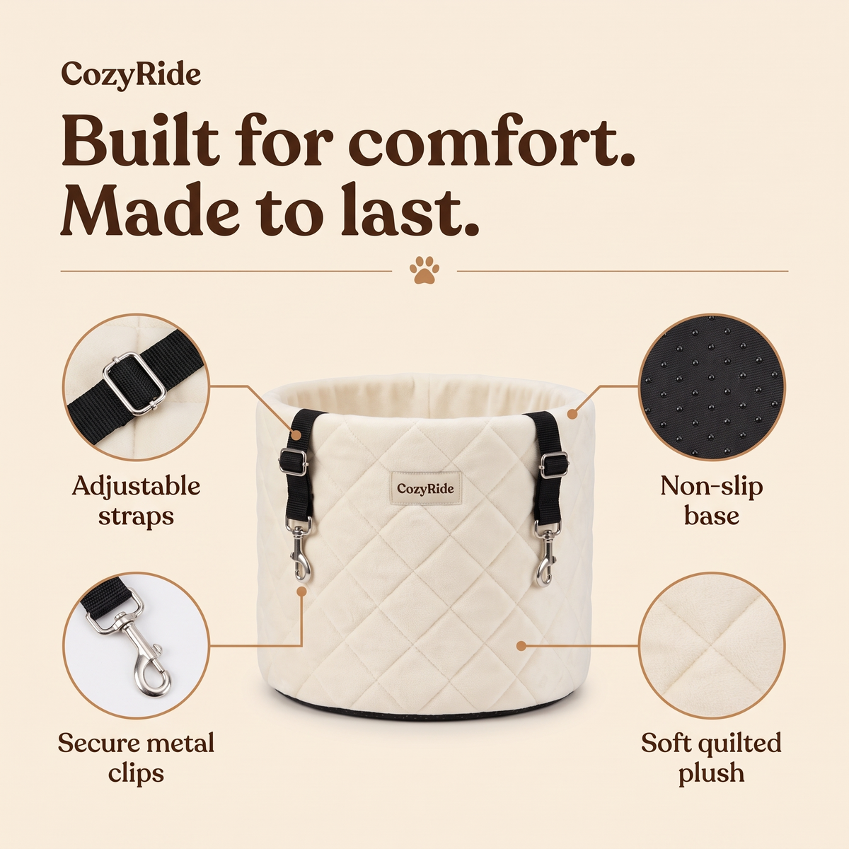 CozyRide™ Travel Nest