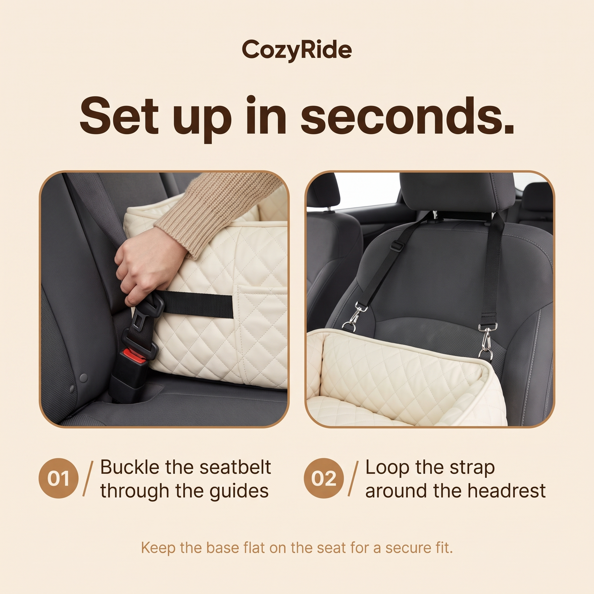 CozyRide™ Travel Nest