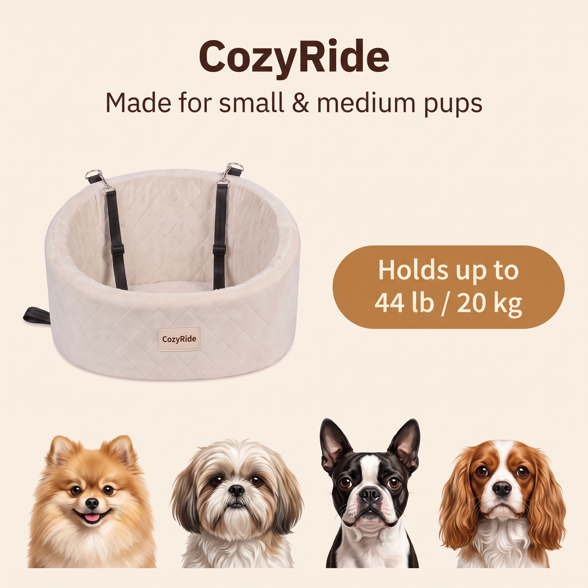 CozyRide™ Travel Nest